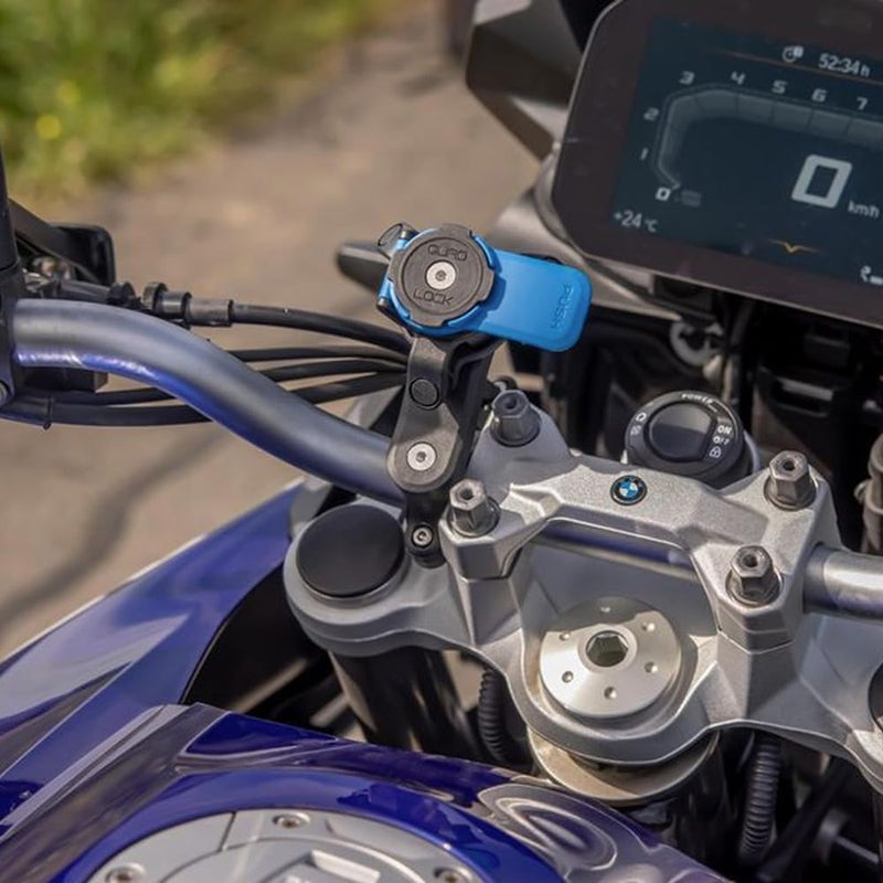 QUAD LOCK Handlebar Motorcycle Phone Mount Kit with Vibration Dampener and MAG Universal Adaptor - Image 4